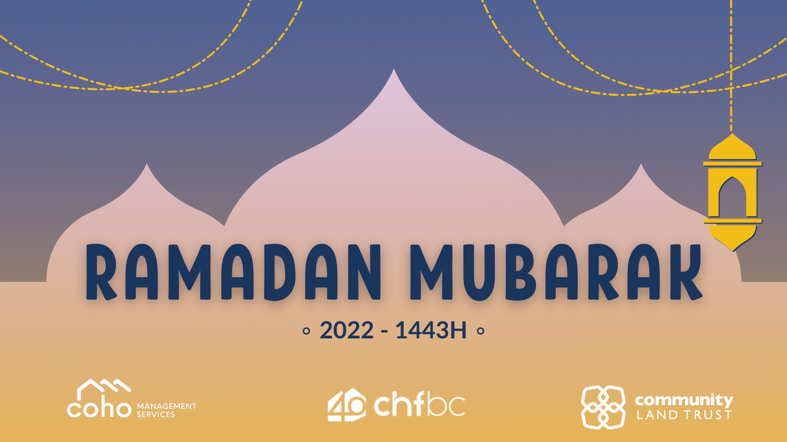 Ramadan Mubarak! - CHF BC