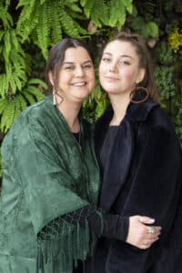 Eden Lauren and her mother.