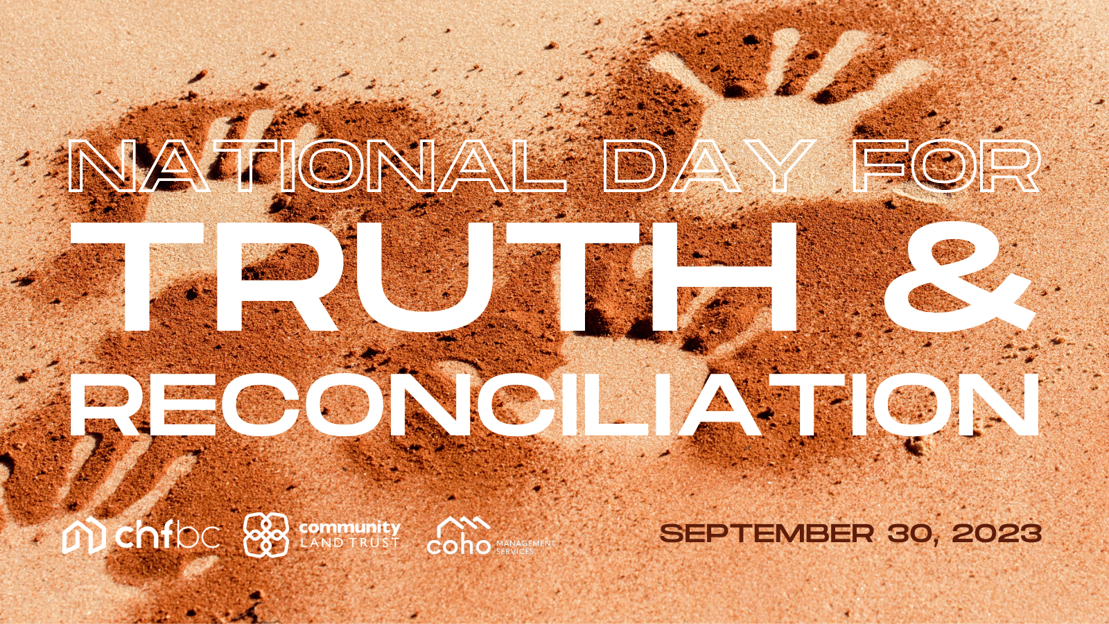 National Day for Truth and Reconciliation graphic, September 30, 2023